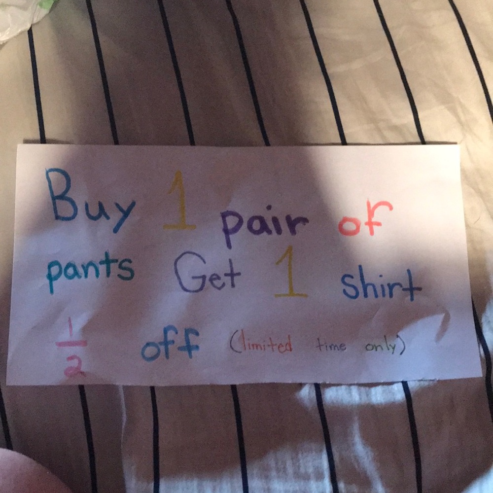 Sale 😊